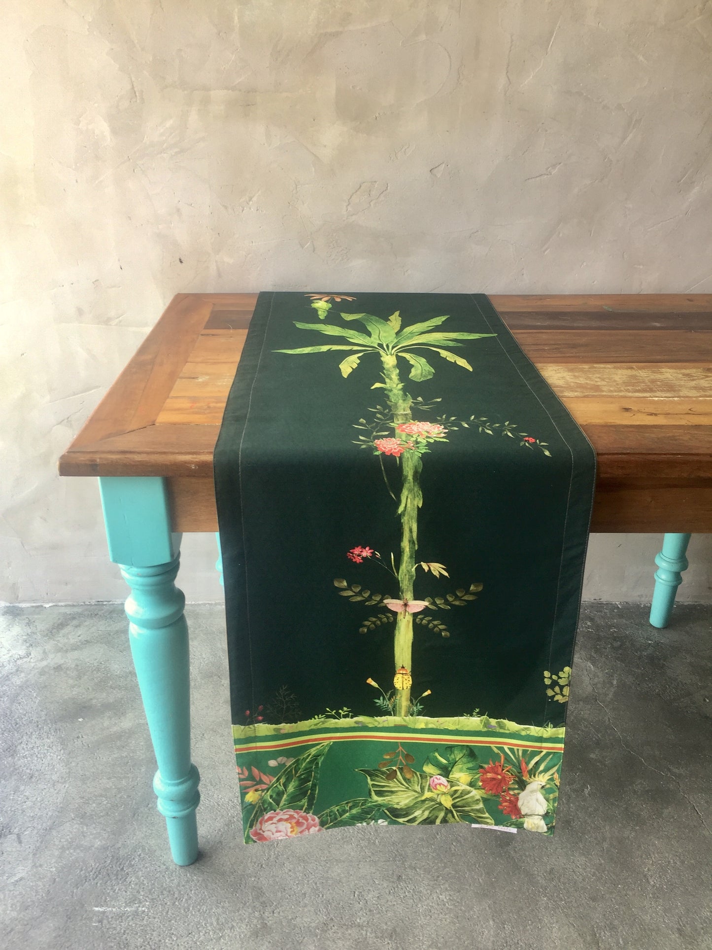 Trilho Bananeira Estampa Exclusiva Jardim Santo