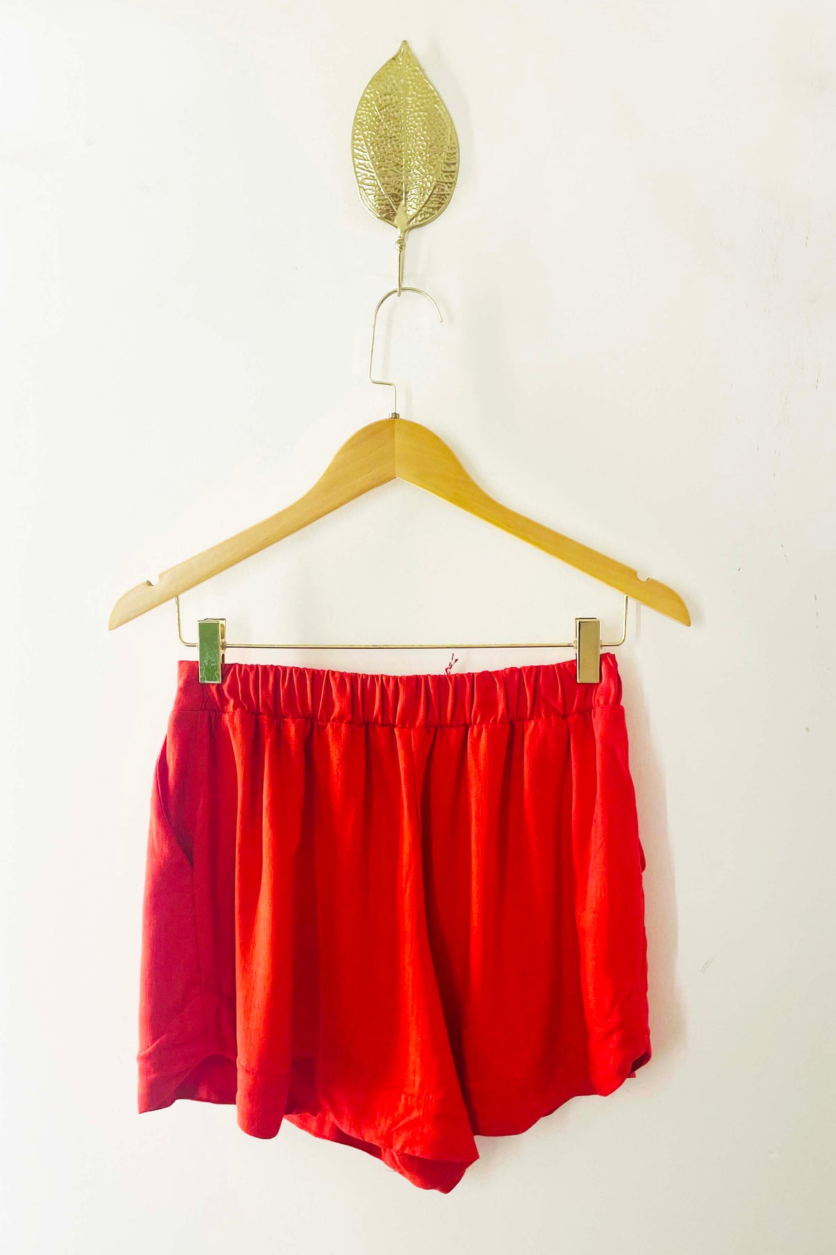 Short Vermelho Coral