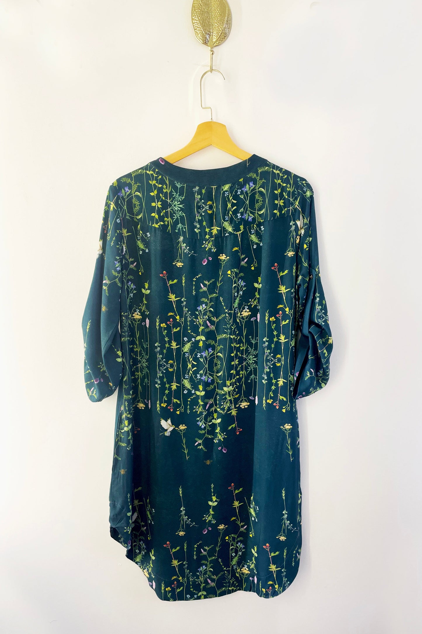Vestido Camisa Flores do Campo