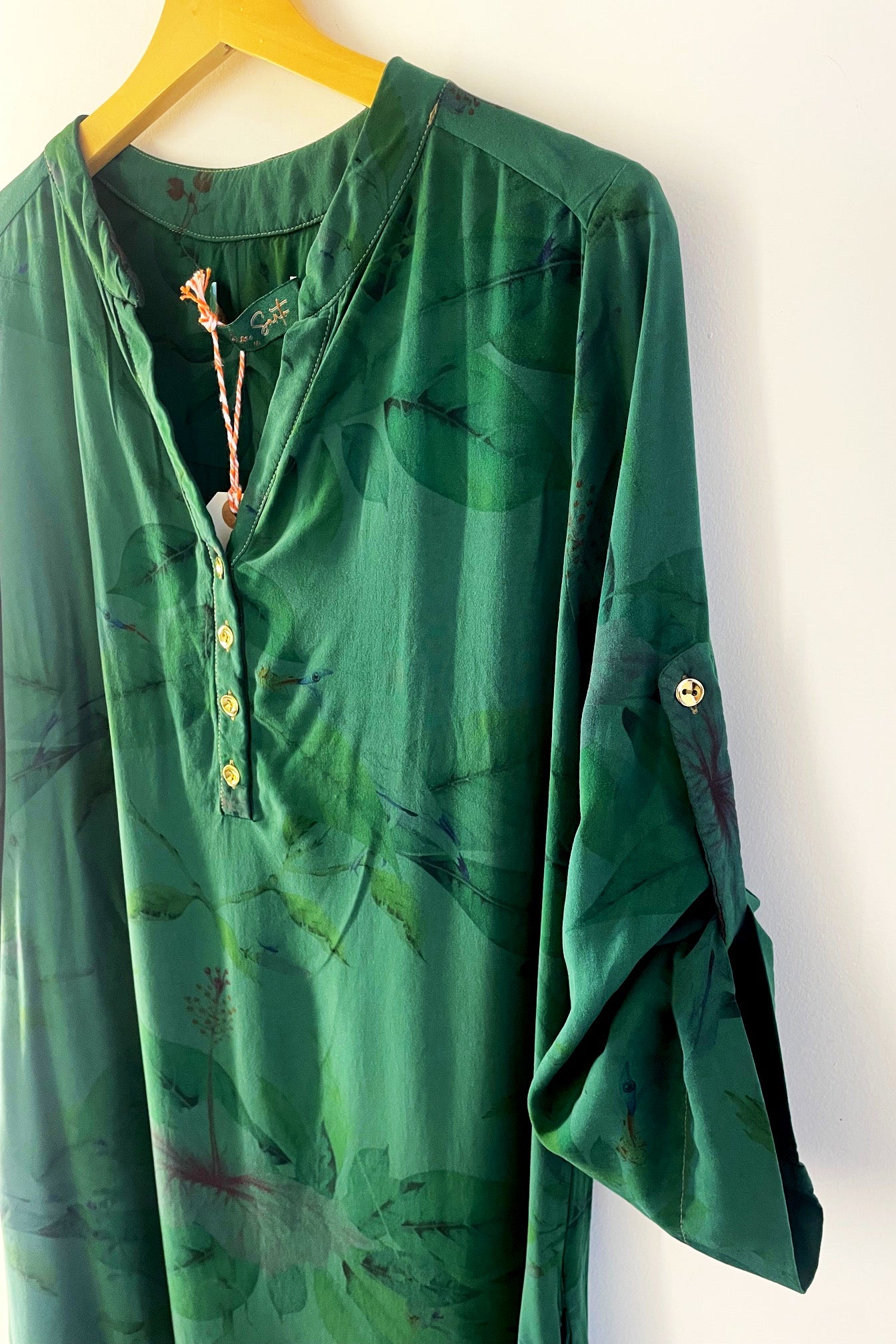 Vestido Camisa Verde