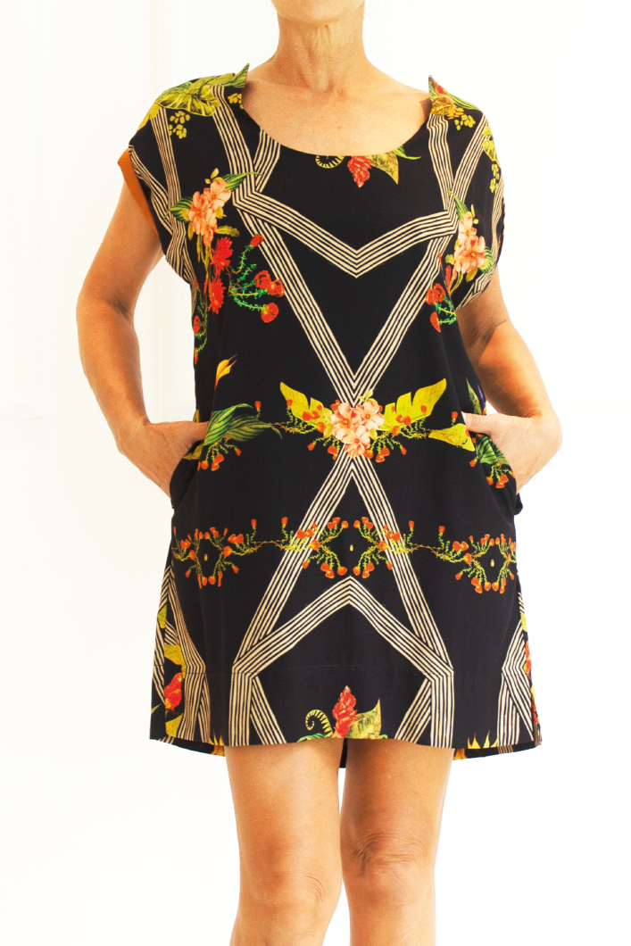 Vestido T-Shirt Kaiapó