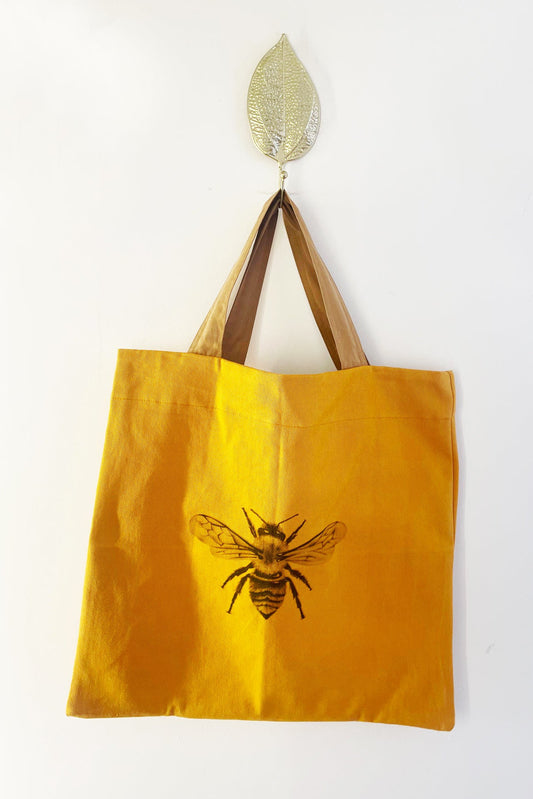 Ecobag Abelha Ocre
