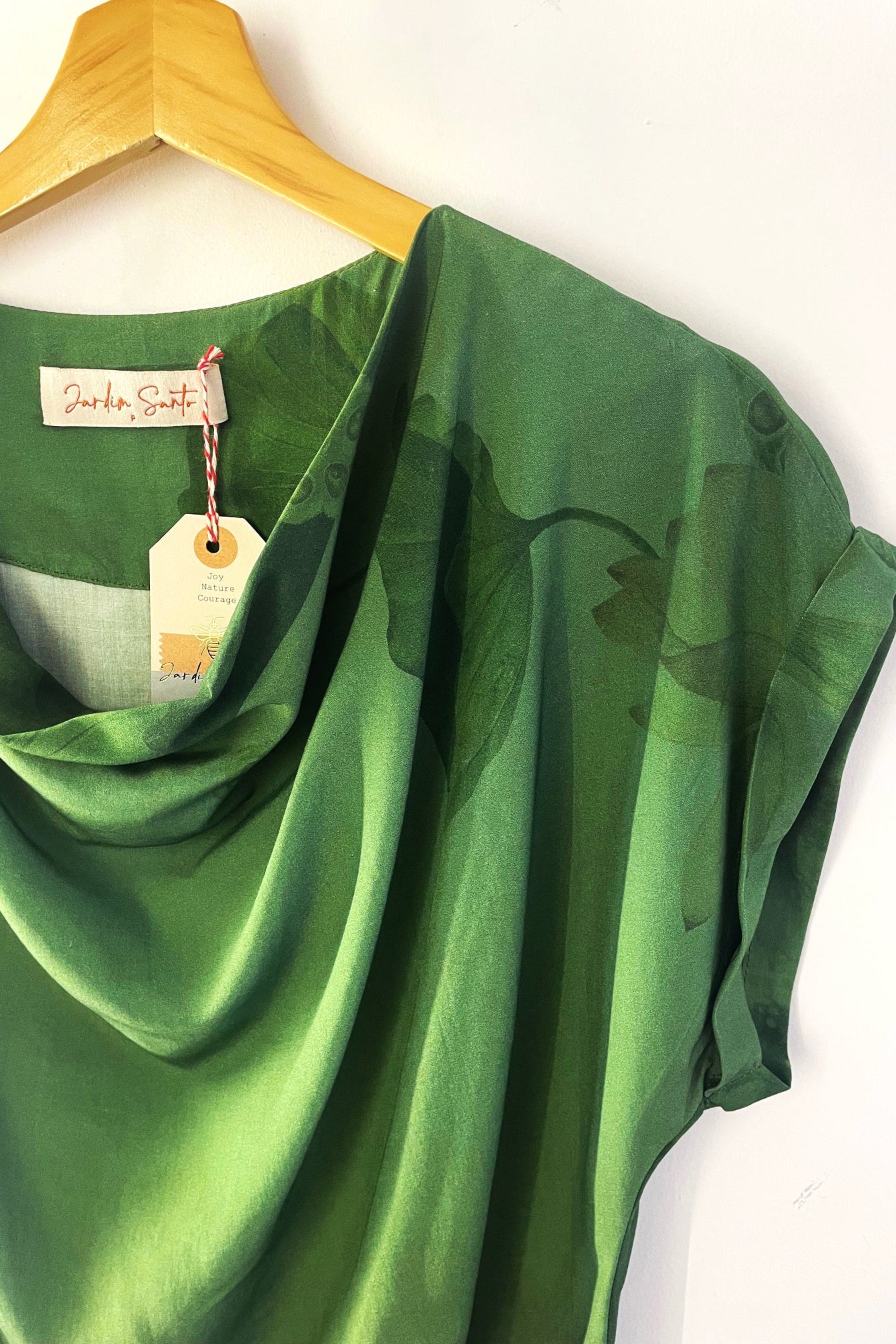 Blusa Gola Boba Verde Lagoa