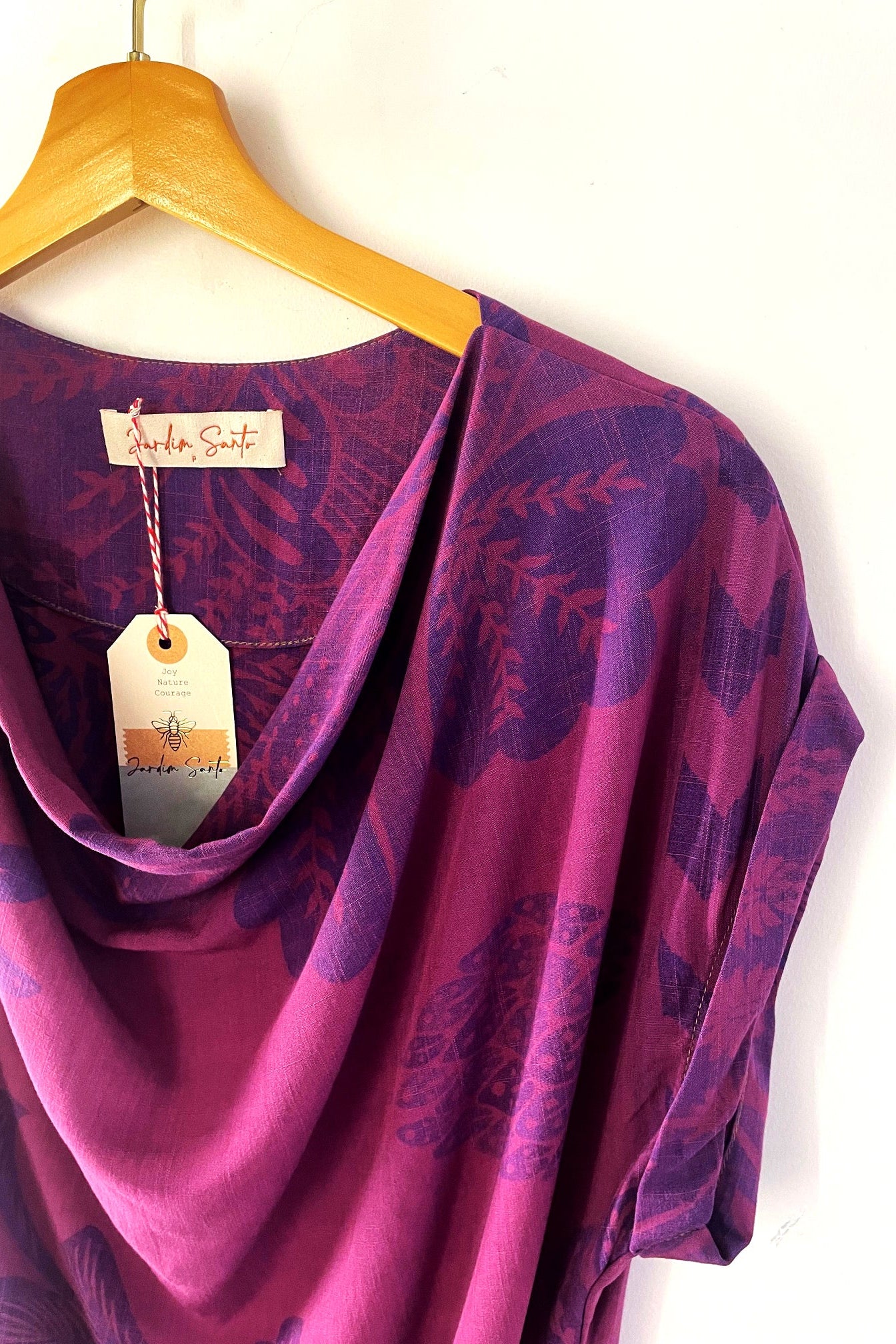 Blusa Gola Boba Vinho Rosado