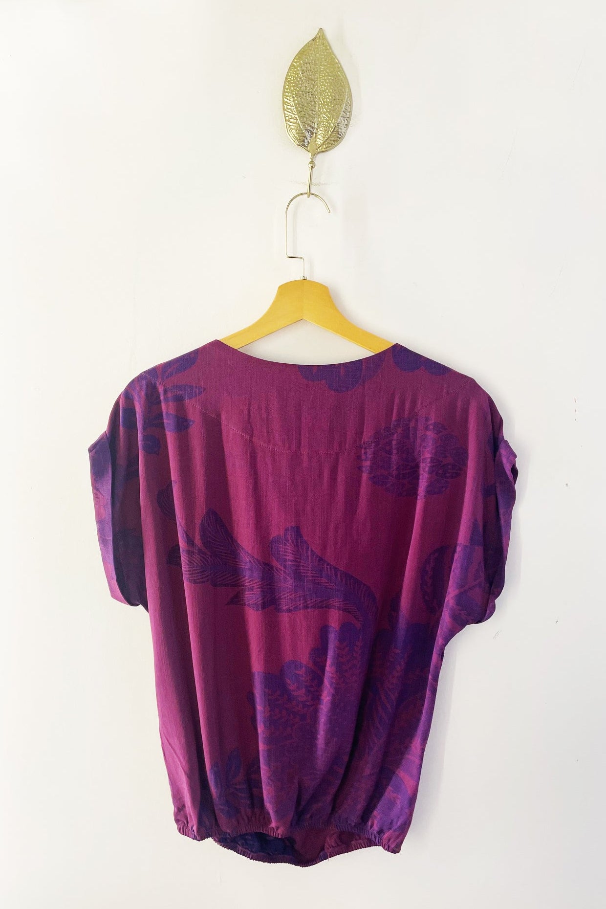 Blusa Gola Boba Vinho Rosado