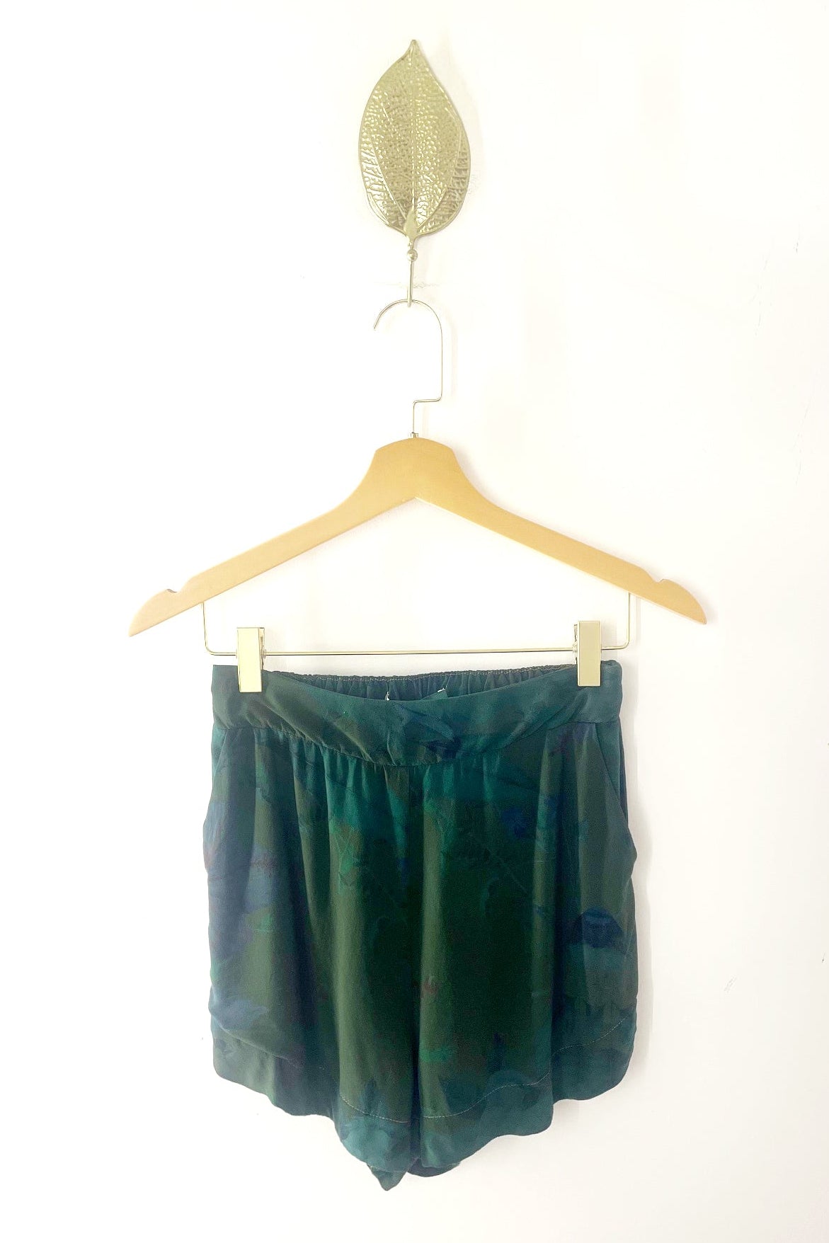 Short Verde Estampado