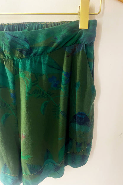 Short Verde Estampado