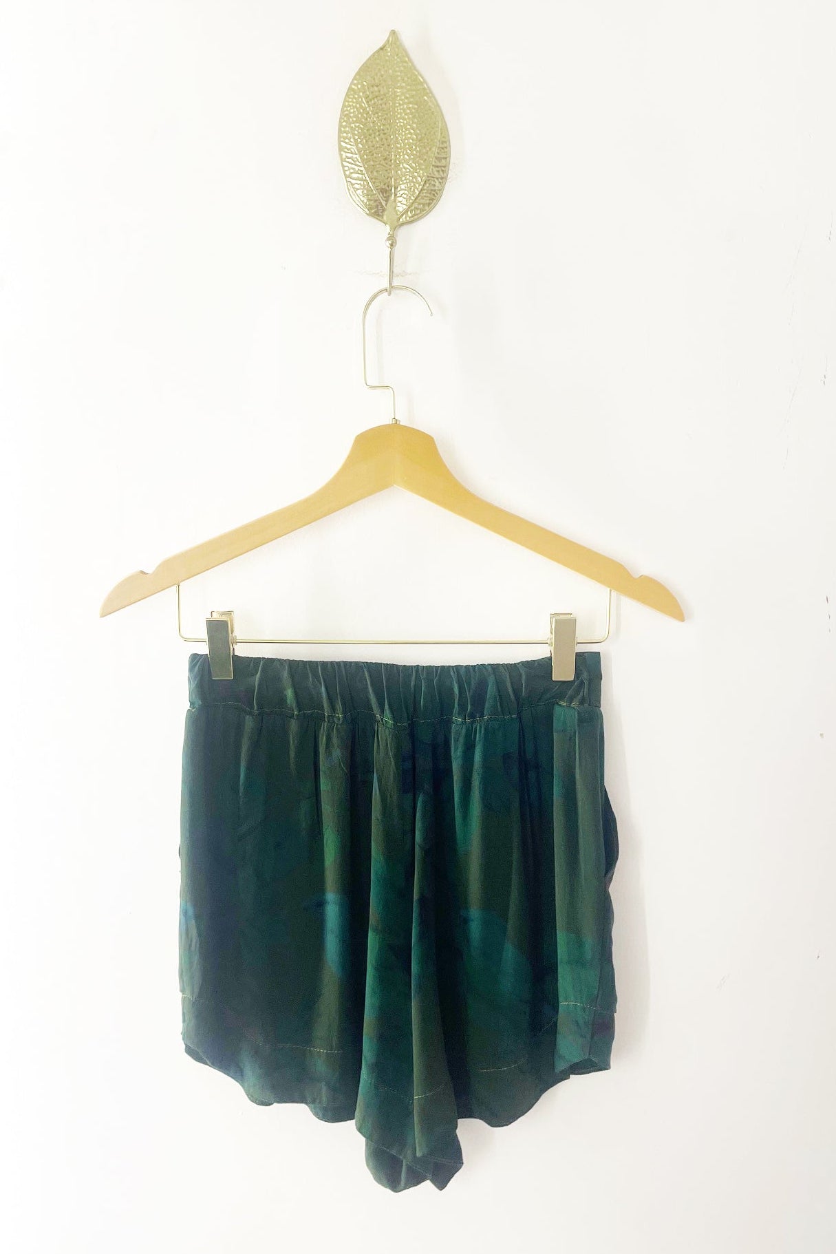 Short Verde Estampado
