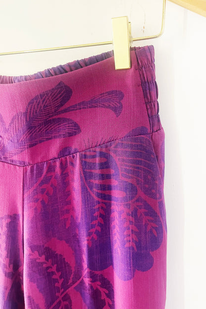 Calça Pantalona Vinho Rosado