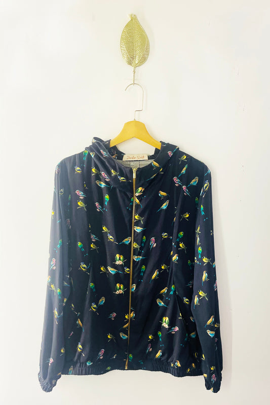 Parka Passarinho Vinho