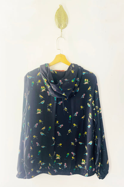 Parka Passarinho Vinho