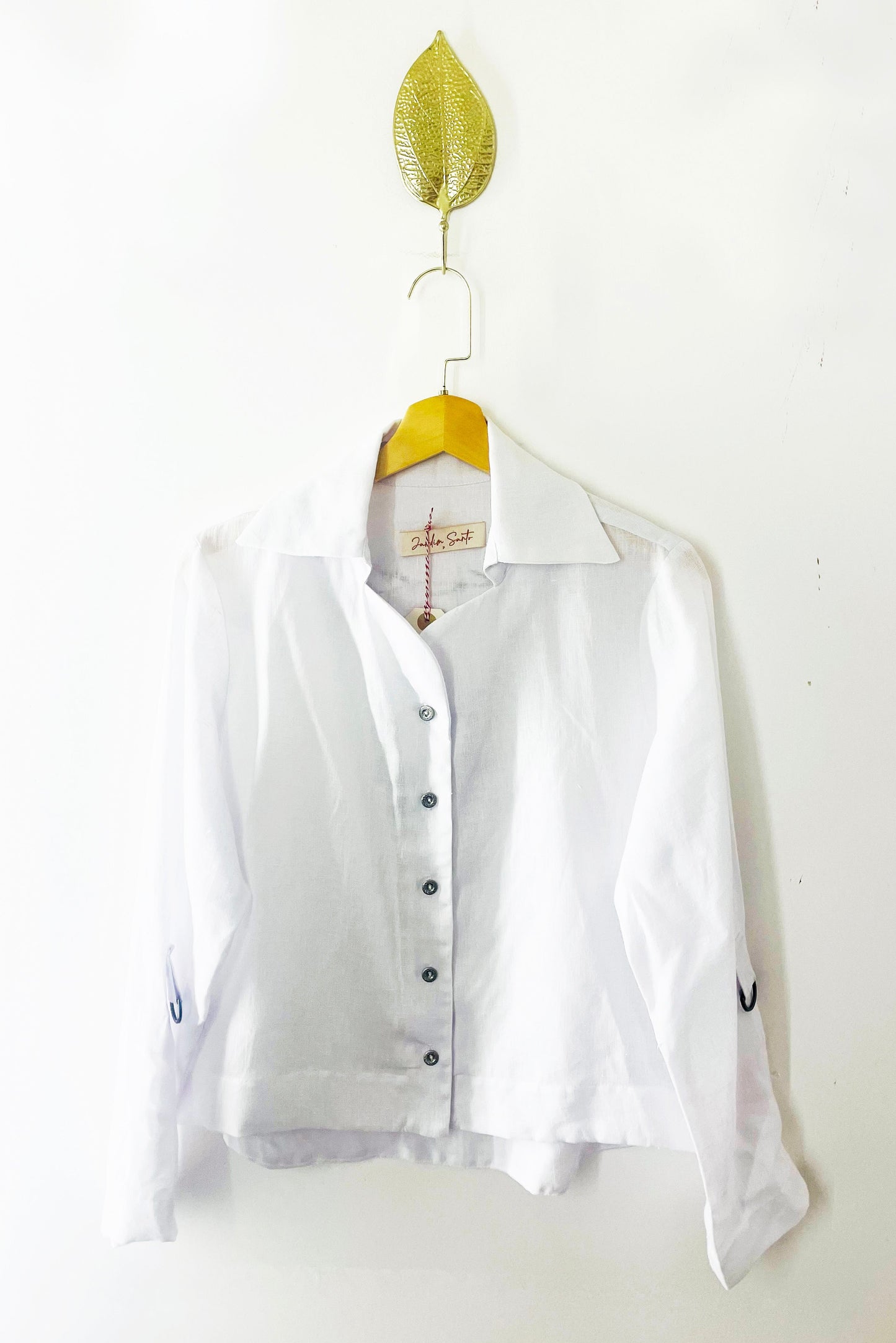 Camisa de Linho Curta