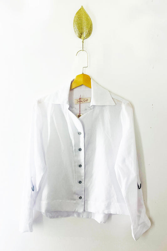 Camisa de Linho Curta
