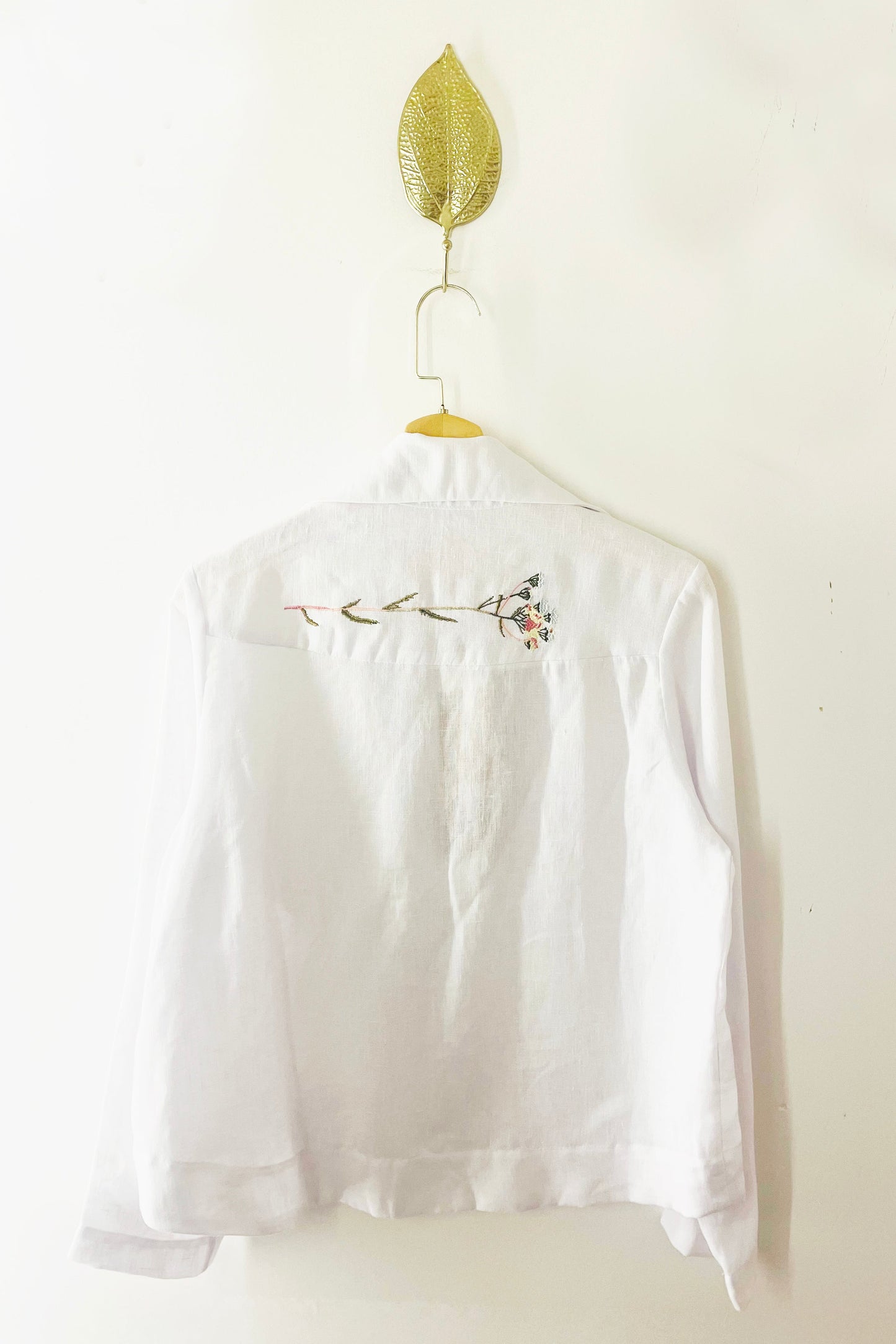 Camisa de Linho Curta