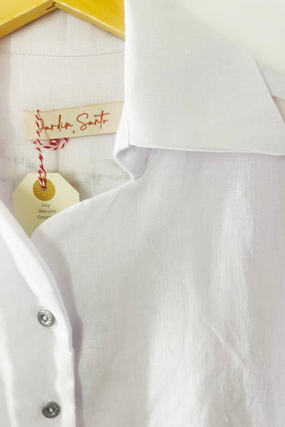 Camisa de Linho Curta