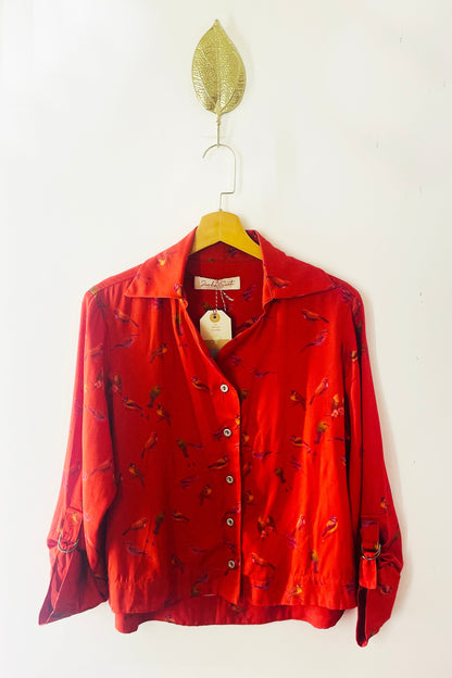 Camisa Passarinho Curta