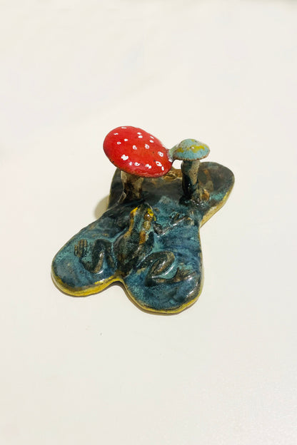 Cerâmica Cogumelo Ganchinhos