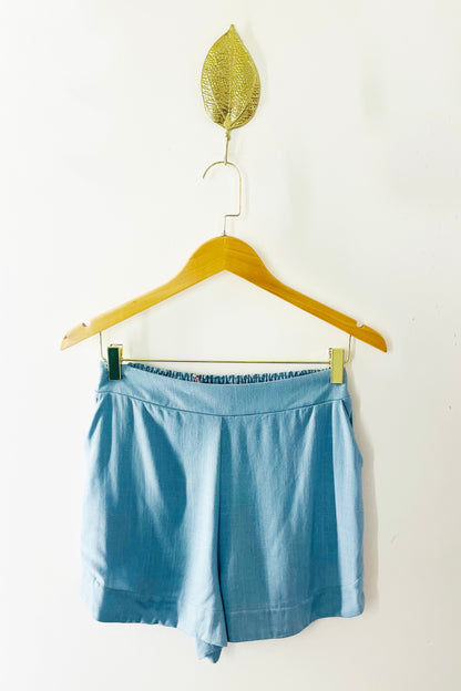 Short Azul Bebê
