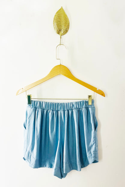Short Azul Bebê