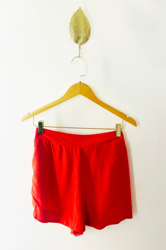 Short Vermelho Coral