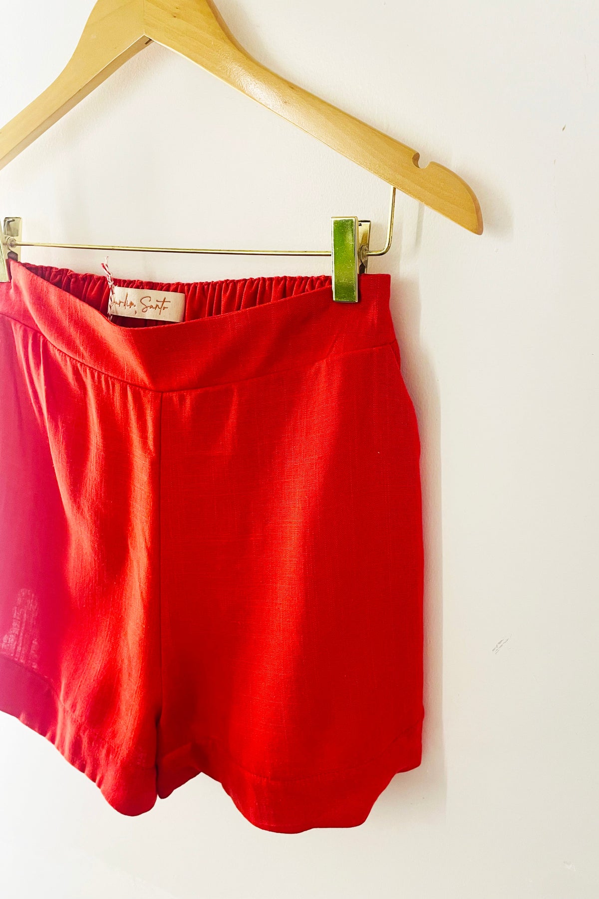Short Vermelho Coral