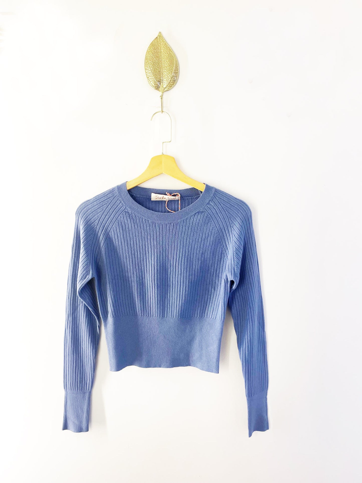 Sweater de Tricô Cropped