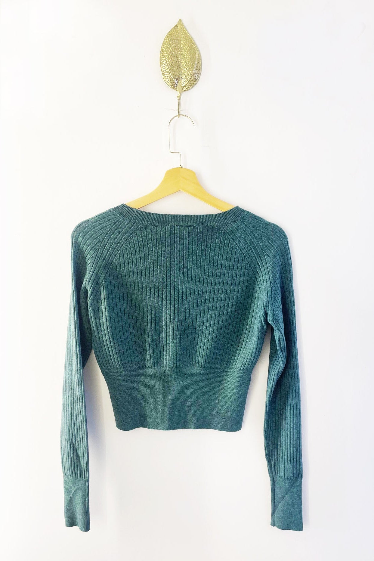 Sweater de Tricô Cropped