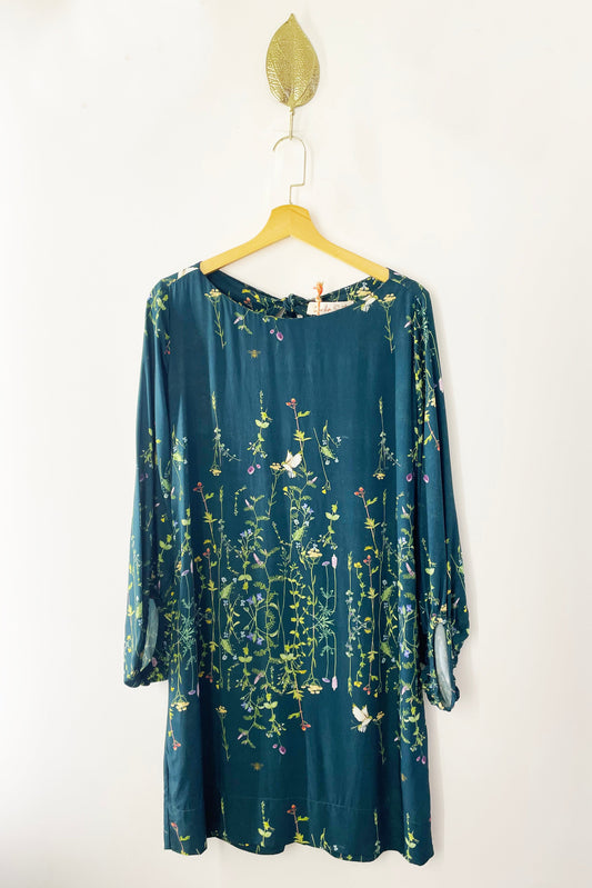 Vestido Nó Estampa Flores do Campo