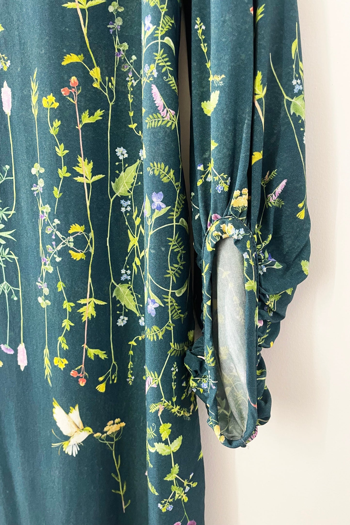 Vestido Nó Estampa Flores do Campo