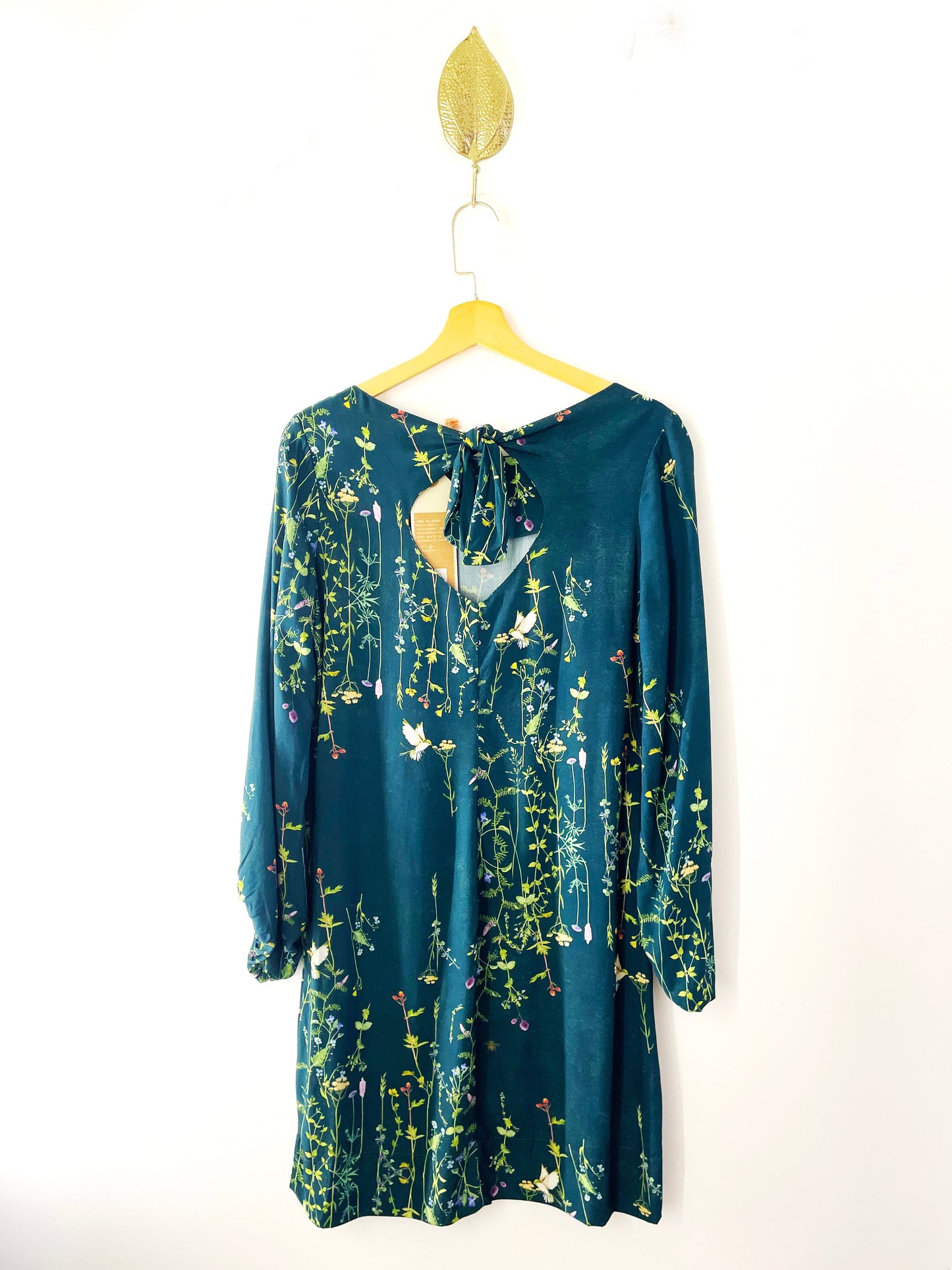 Vestido Nó Estampa Flores do Campo