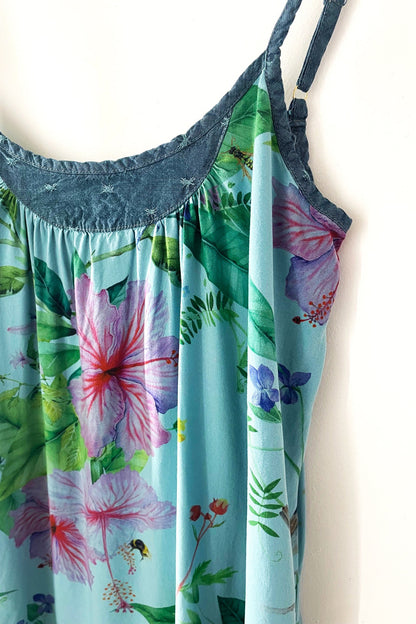 Vestido Alcinha Azul Céu