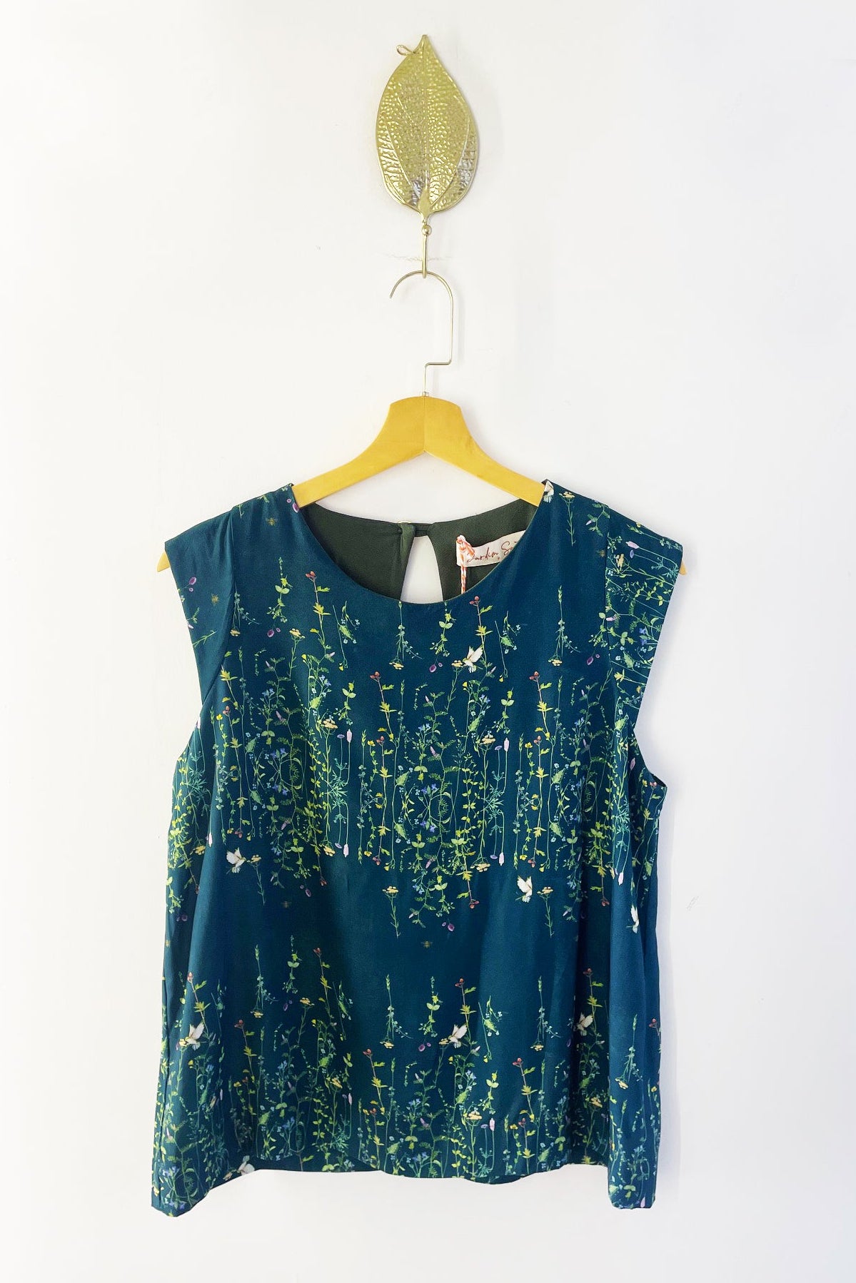 Blusa Trapézio Flores do Campo