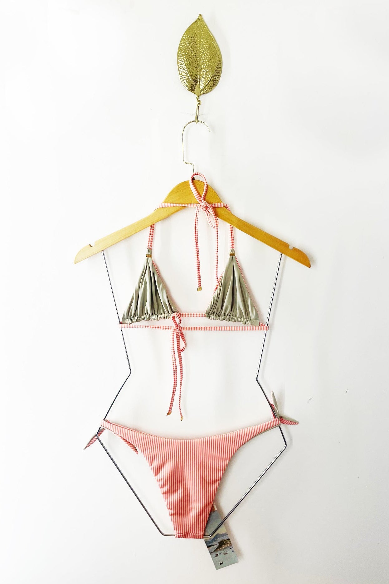 Biquini Nozinho Coral