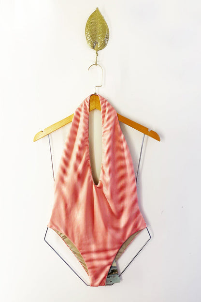 Maiô Listrinhas Coral