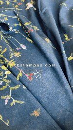 Vestido Nó Estampa Flores do Campo