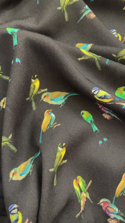 Vestido Bata Passarinho Vinho